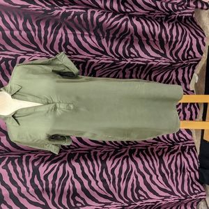LOFT lounge Lyocell shirt dress